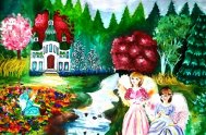 Вовк Вікторія.Ангели у райскому саду